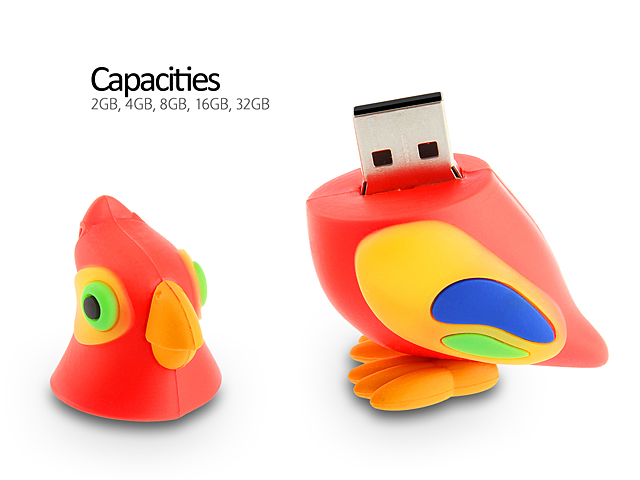 USB Parrot Flash Drive