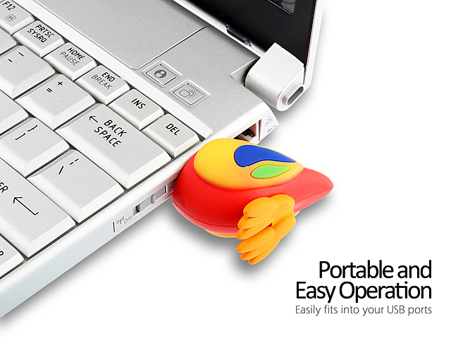 USB Parrot Flash Drive