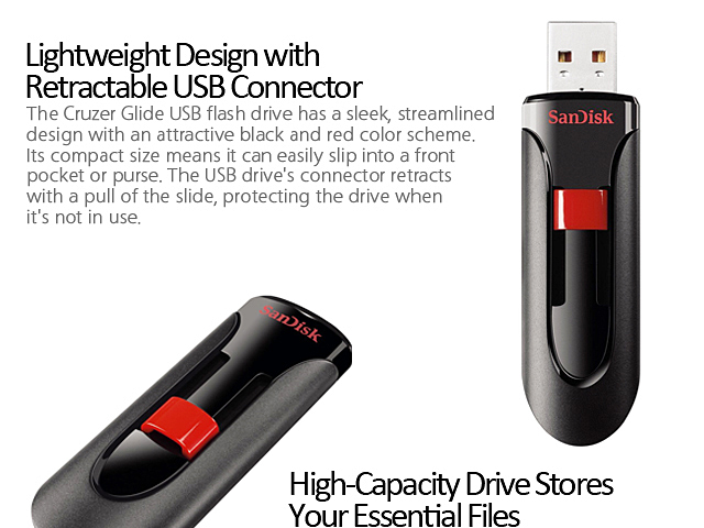 SanDisk Cruzer Glide USB Flash Drive