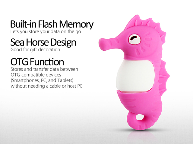 USB Sea Horse OTG Flash Drive