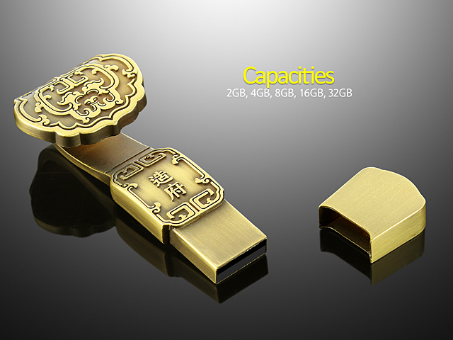 USB Mini Ruyi Scepter Flash Drive