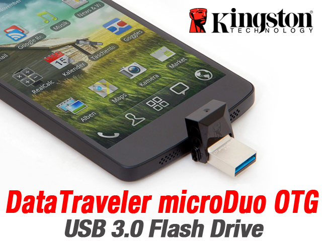 USB OTG Flash Drives - DataTraveler MicroDuo - Kingston Technology