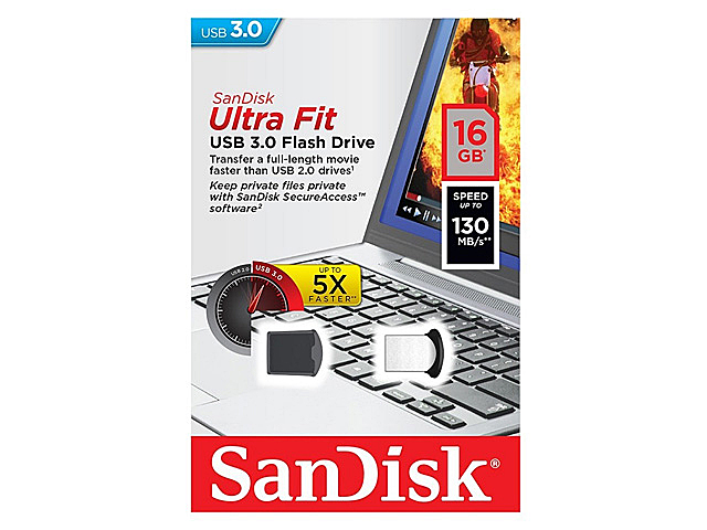 SanDisk Ultra Fit™ USB 3.0 Flash Drive