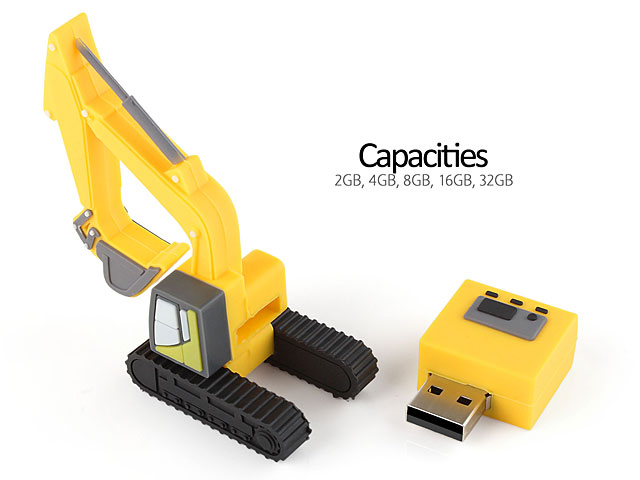 USB Excavator Flash Drive