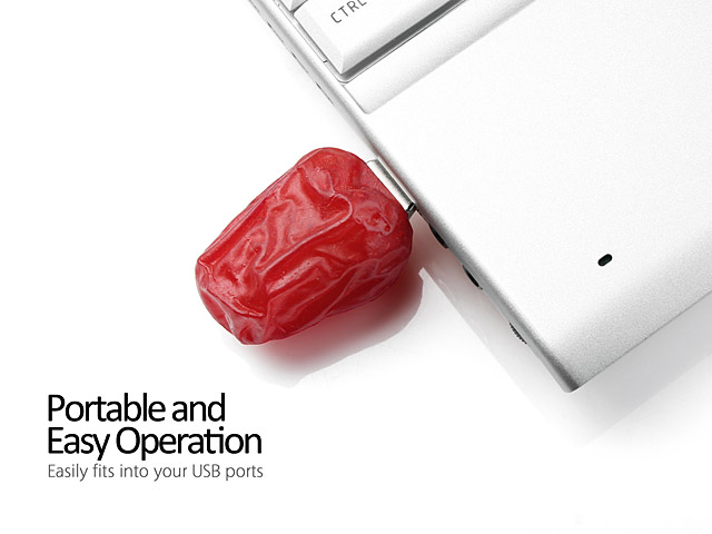 USB Red Date Flash Drive