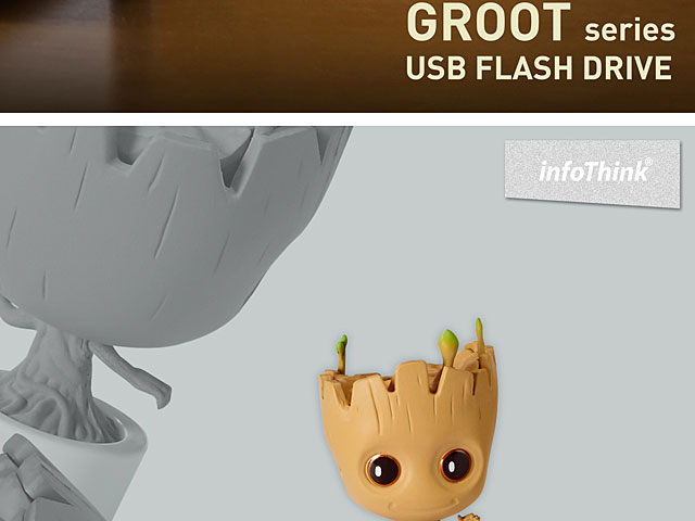 infoThink Guardian of the Galaxy Vol. 2 - Groot USB Flash Drive