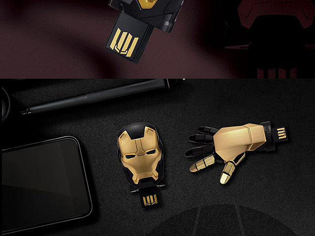 infoThink Iron Man USB Flash Drive (Black Gold Version)