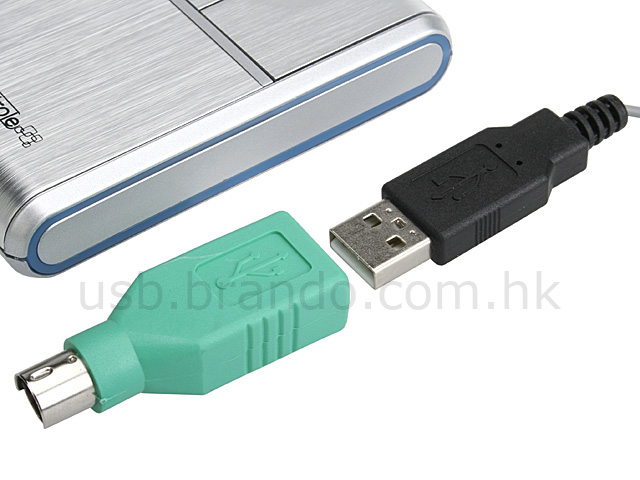 USB Aluminum Flat Mouse