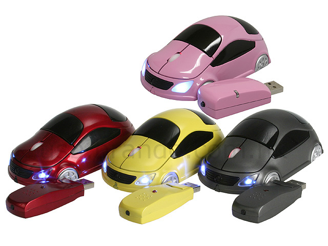 Wireless USB Car Optical Mouse