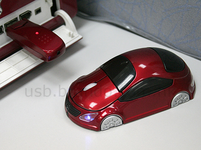 Wireless USB Car Optical Mouse