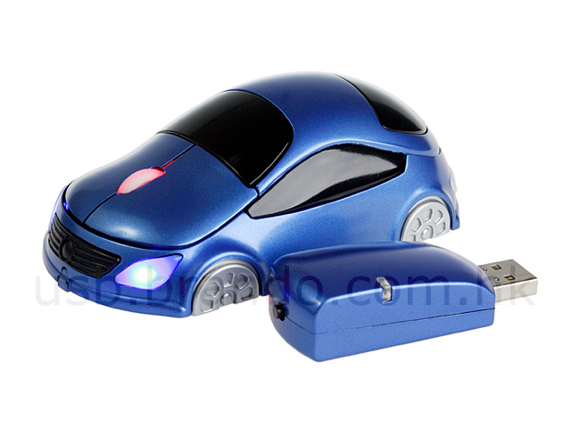 Wireless USB Car Optical Mouse