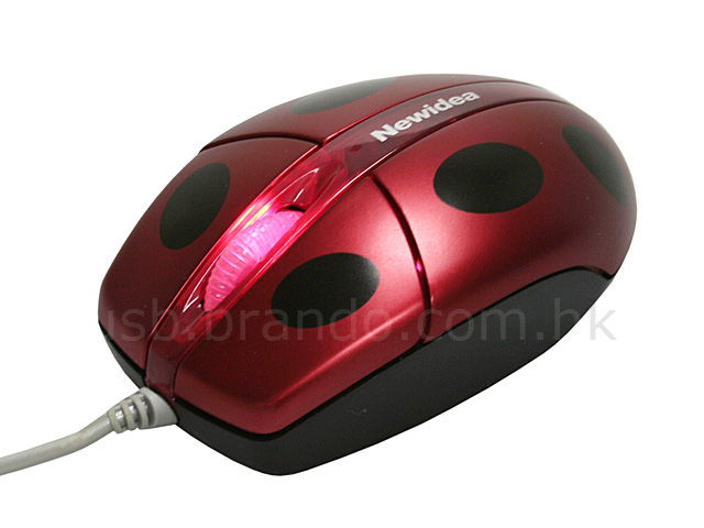 USB Ladybug Mouse