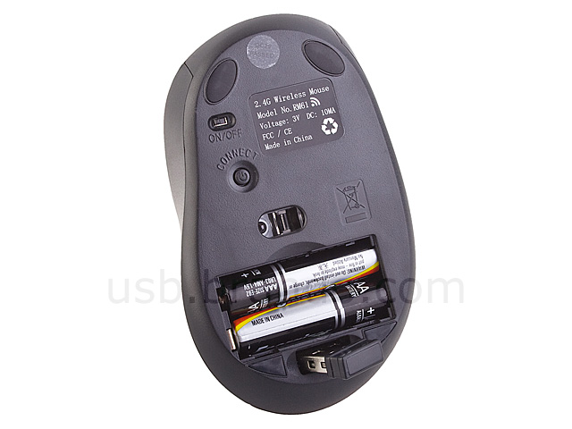 2.4GHz Wireless Mouse with Folder Encryption