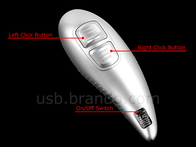 Wireless Fish Hand-Held Mouse