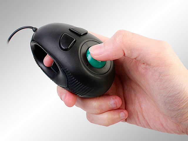 USB Hand-Held 4D Track Mouse