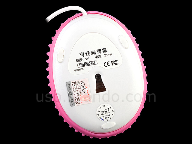 USB Hedgehog Massage Optical Mouse