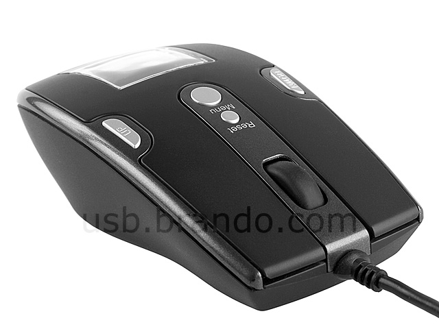 USB Optical Mouse with Digital Photo Frame