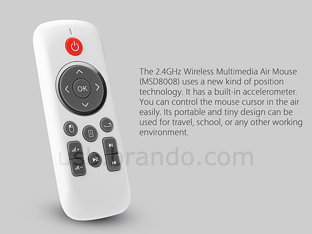 2.4GHz Wireless Multimedia Air Mouse (MSD8008)