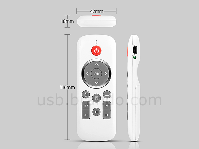 2.4GHz Wireless Multimedia Air Mouse (MSD8008)