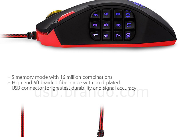 Redragon Perdition USB Game Mouse