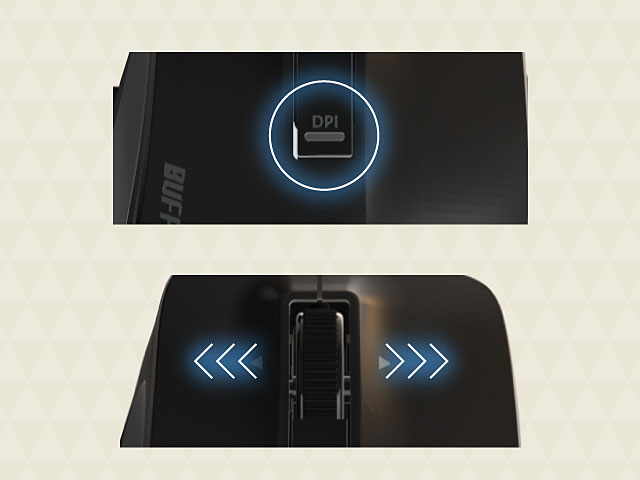 Buffalo Premium Fit USB Silent Mouse