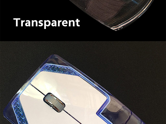 Wireless Transparent Illuminated USB Mouse