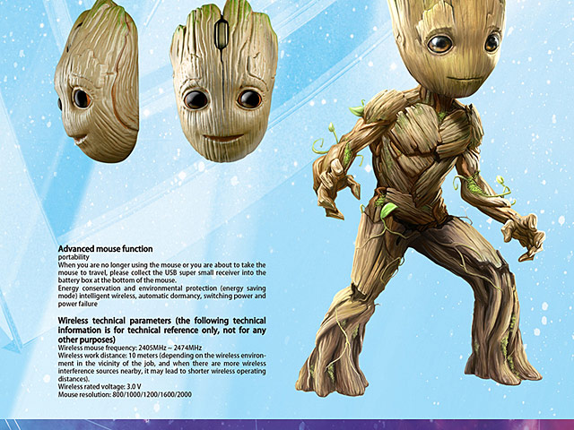 Baby Groot Wireless Mouse