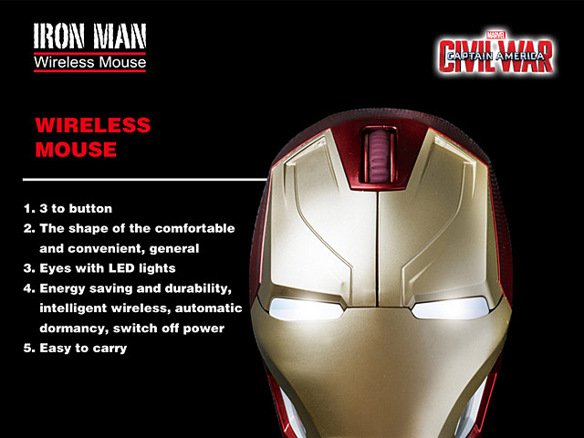 Iron Man Wireless Mouse