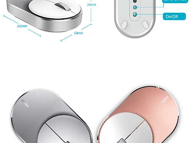 Rapoo M600 Multi-Mode Wireless Mouse