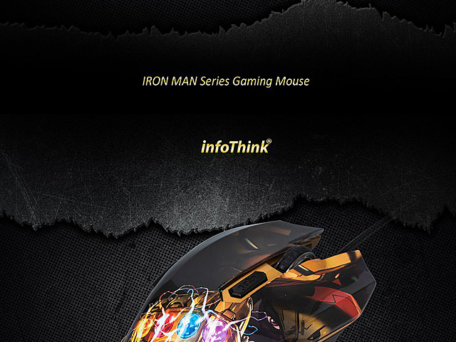 infoThink Iron Man Series USB Gaming Mouse