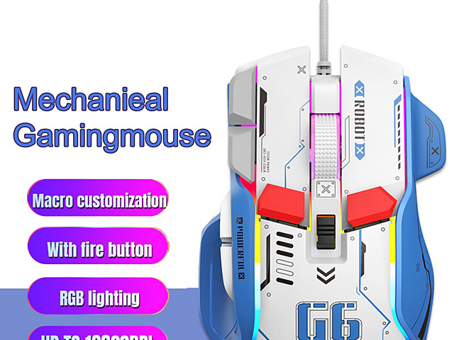 USB G6 Robot Gaming Mouse