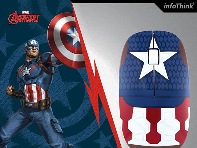 infoThink Captain America Wireless Mouse