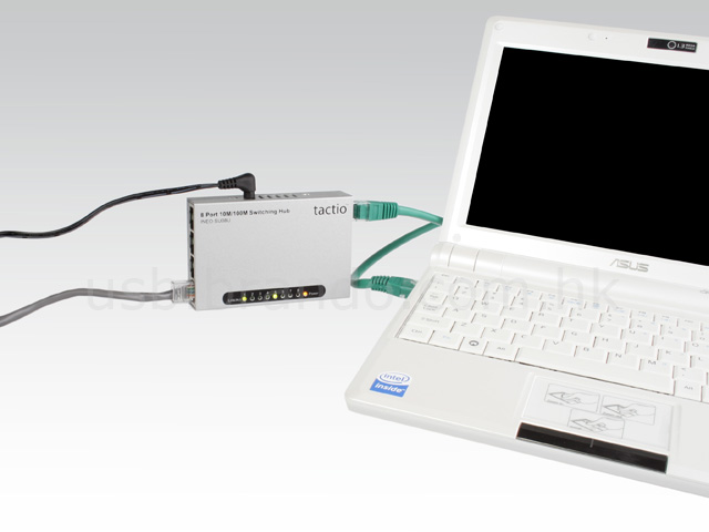 USB 10M/100M Ethernet Switching Hub