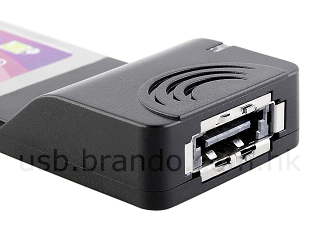 eSATA + USB 2.0 Express Card Adapter