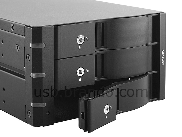 Triple 3.5" SATA/SAS HDD Rack