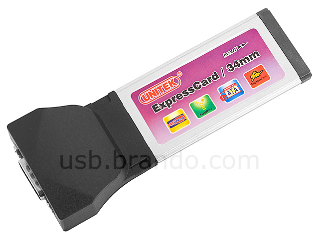 UNITEK I/O Adaptor ExpressCard/34mm