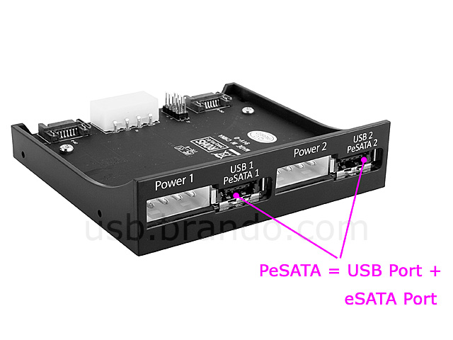 Dual Power Over eSATA/USB Kit