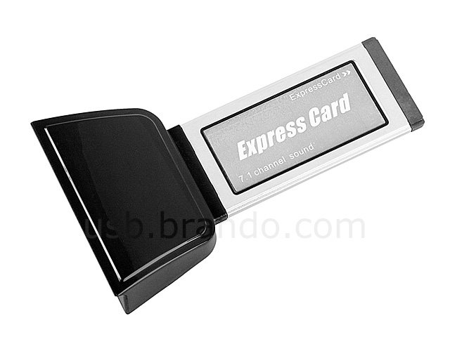 7.1 Channel Sound ExpressCard