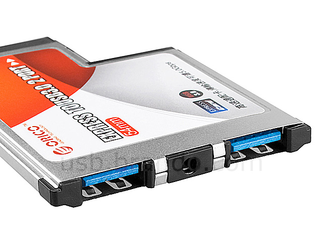 Tienda Avispón marxista ORICO 2-Port USB 3.0 ExpressCard/54mm