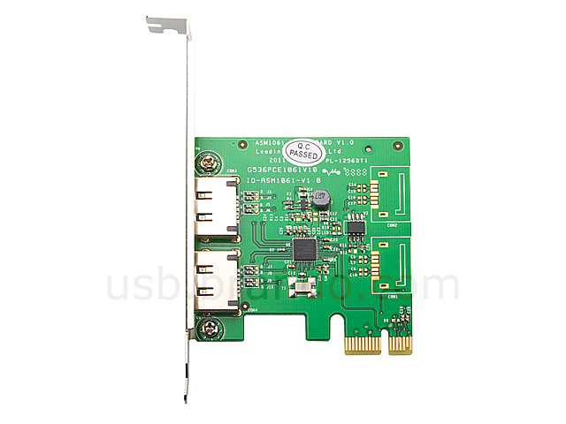 2 x eSATA 3 (6Gbs) PCI Express Card