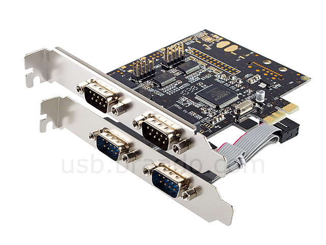 4 x Serial Multi-I/O PCI Express Card