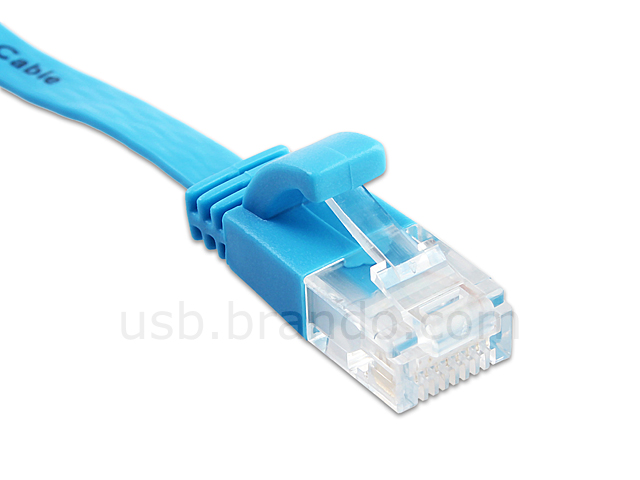 D-TECH CAT-6 Flat Ultra Thin Network Cable