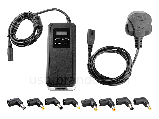 90W Automatic Universal AC Adapter