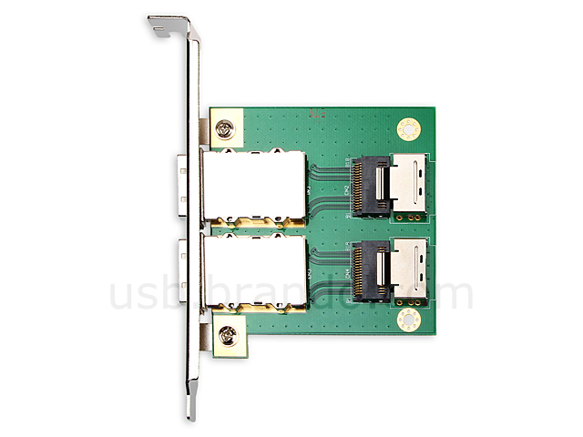 2P pCI SAS Adapter, Internal SFF-8087 to Exter 8088