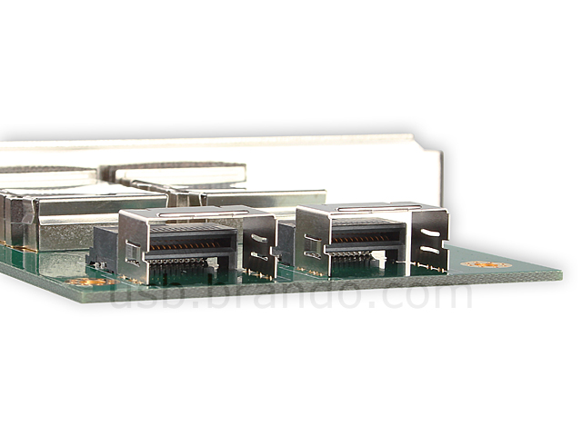 2P pCI SAS Adapter, Internal SFF-8087 to Exter 8088