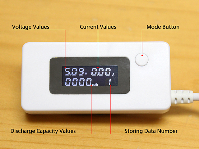 USB Power Current/Voltage/Capacity Tester