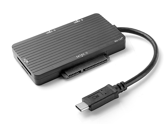 USB 3.1 Type-C to SATA Combo Adapter