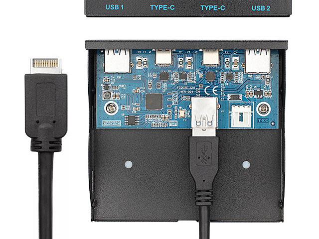 2-Port USB 3.0 Type-A + 2-Port USB 3.1 Type-C 3.5 Front Panel with USB 3.1 Front Panel Header Type-E