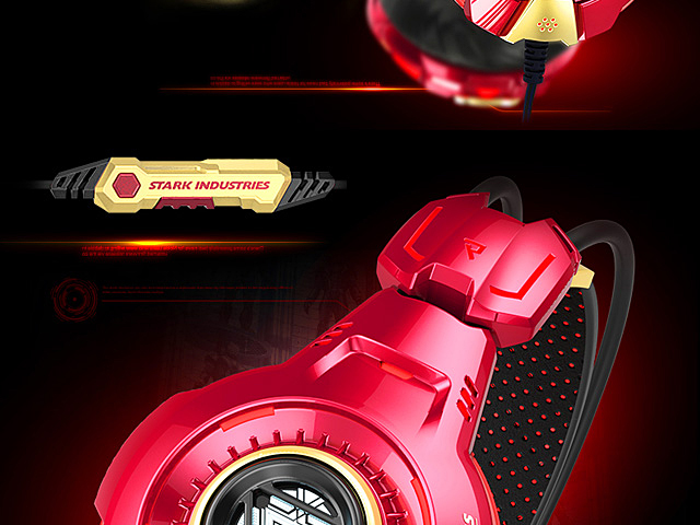 E-BLUE MARVEL IRON MAN 3 Edition ARMOR Collection Professional Hi-Fi Headset