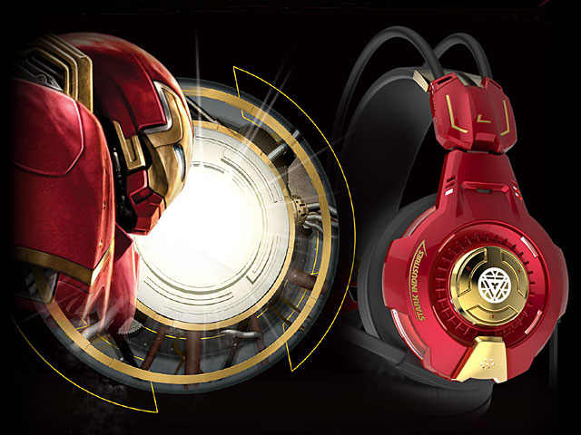 E-BLUE EHS968 MARVEL IRON MAN 3 Edition Gaming Headset